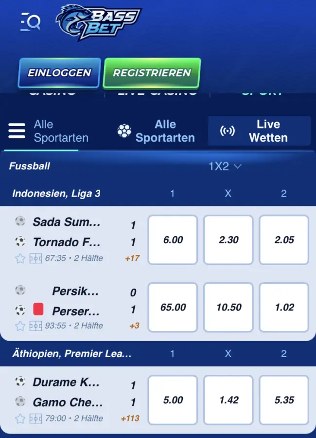 Bassbet Sportwetten Test