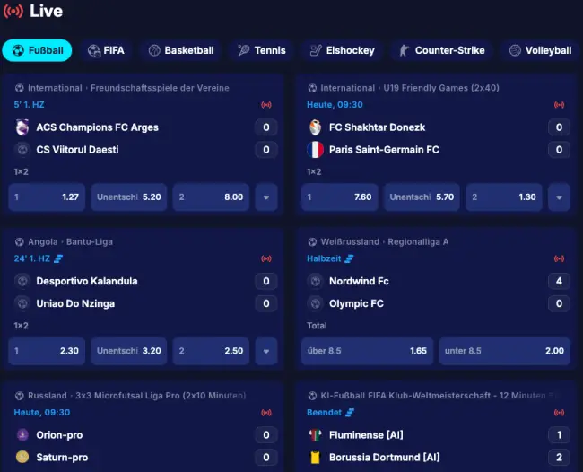 Orionsbet Sport