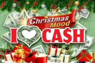 I Love Cash Christmas Logo