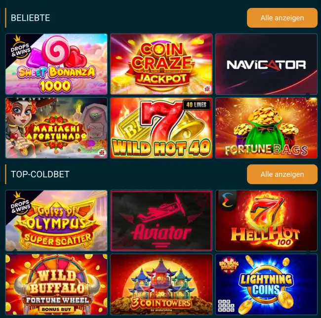 Coldbet Casino Test