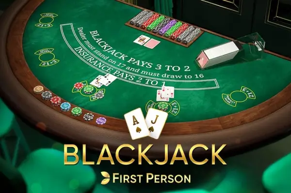 First Person Blackjack Logo