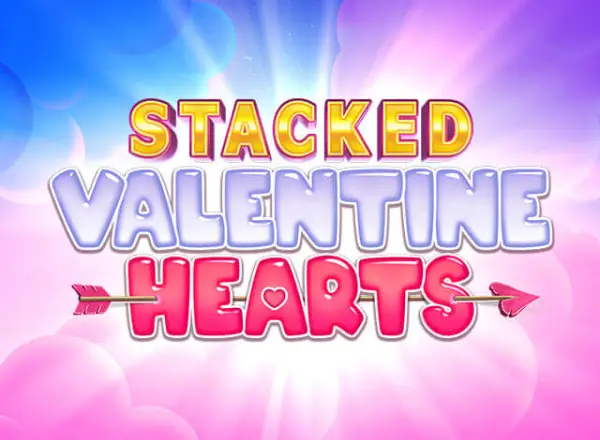 Stacked Valentine Hearts Logo