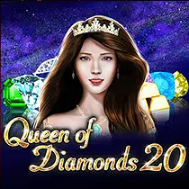 Queen Of Diamonds 20 Logo