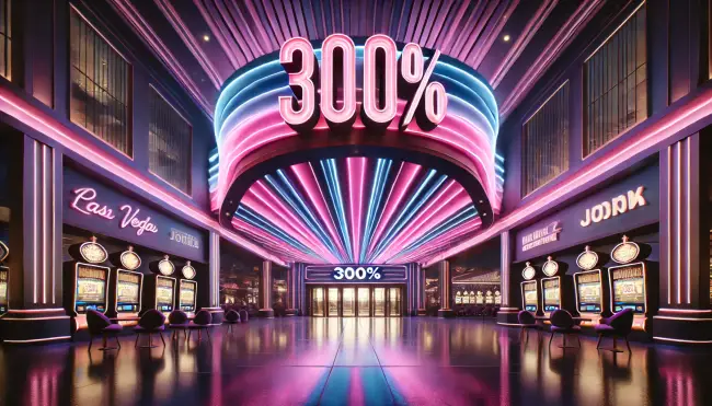 300% Bonus Online Casinos