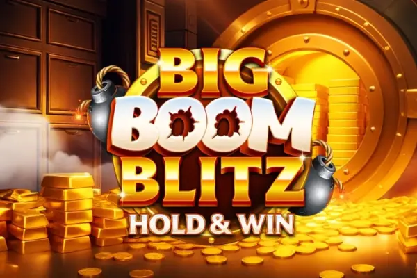 Big Boom Blitz Hold & Win Logo