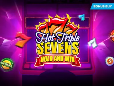Hot Triple Sevens Hold & Win Logo