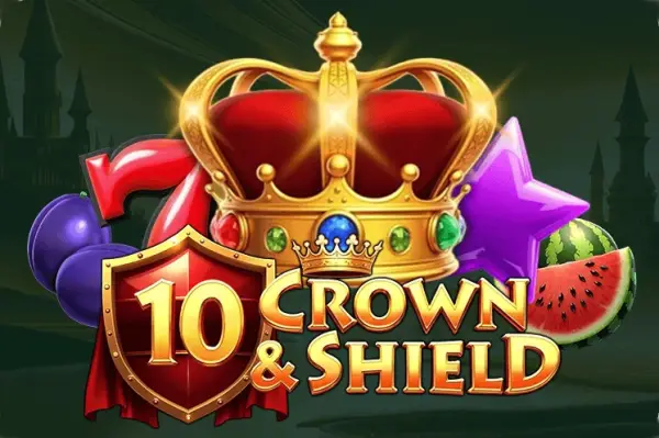 10 Crown & Shield Logo