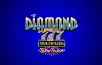 Diamond 777 Multiplier Retro Roller Logo