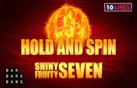 Shiny Fruity Seven 10 Lines Hold and Spin Logo