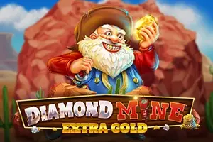 Diamond Mine Extra Gold Logo