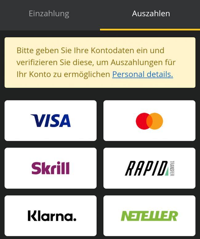 18bet Auszahlung