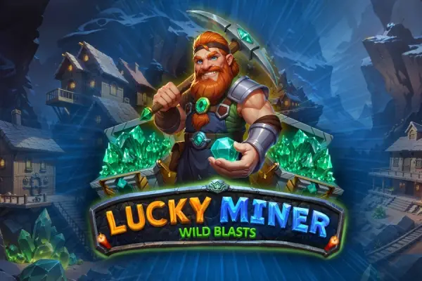 Lucky Miner - Wild Blasts Logo