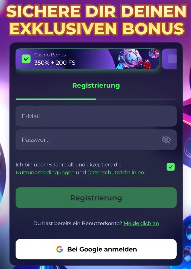 Betmatch Casino Registrieren