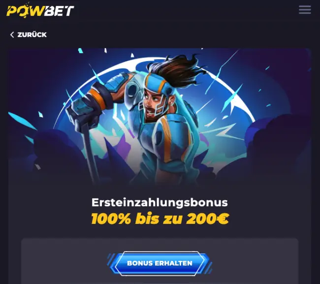 Powbet Bonus