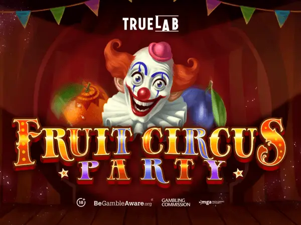 Fruit Circus Party Logo