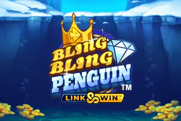 Bling Bling Penguin Logo