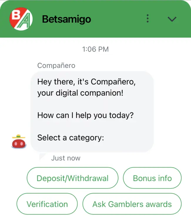 Betsamigo Casino Test