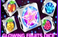 Glowing Fruits Dice Logo