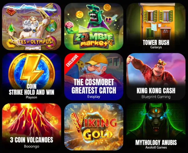 Cosmobet Casino Test