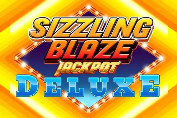 Sizzling Blaze Jackpot Deluxe Logo
