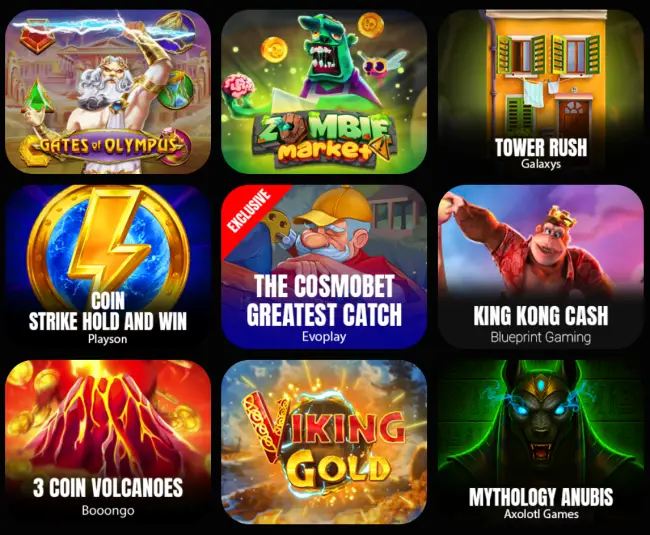 Cosmobet Casino Slots