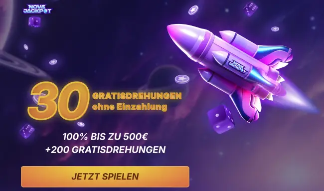 Nova Jackpot Freispiele