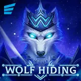 Wolf Hiding Logo