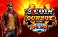 3 Coin Cowboy Dollars & Dreams Logo