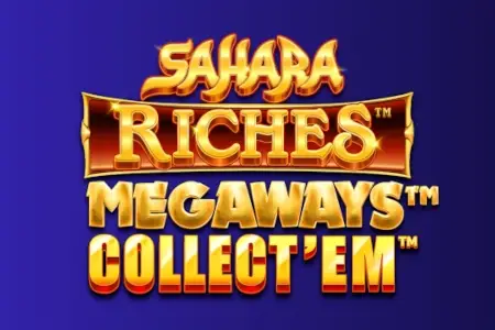 Sahara Riches Megaways Collect 'Em Logo
