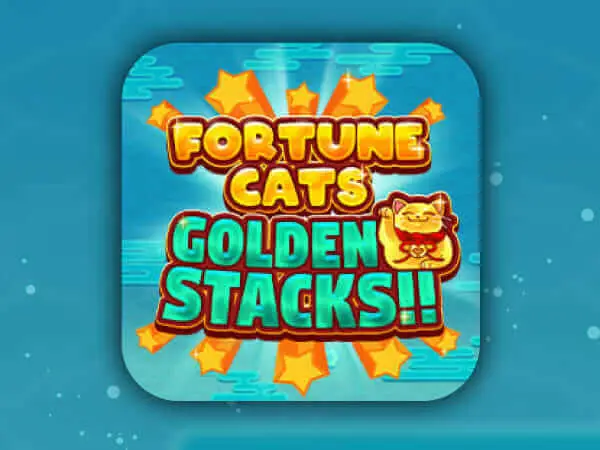 Fortune Cats Golden Stacks Logo