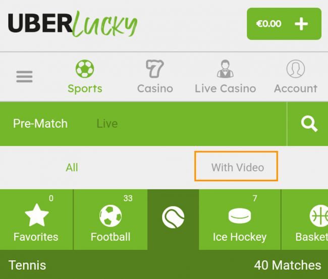 Uberlucky Test Livewetten