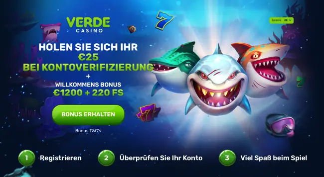 Online Casino mit 25 Euro Guthaben