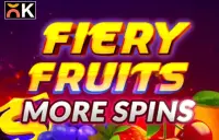 Fiery Fruits More Spins Logo