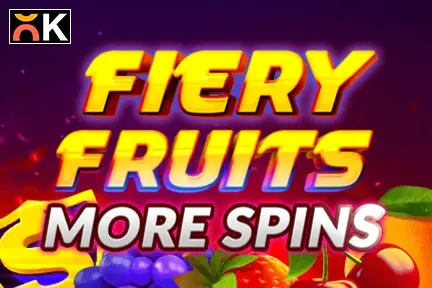 Fiery Fruits More Spins Logo