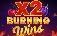 Burning Wins x2 Logo