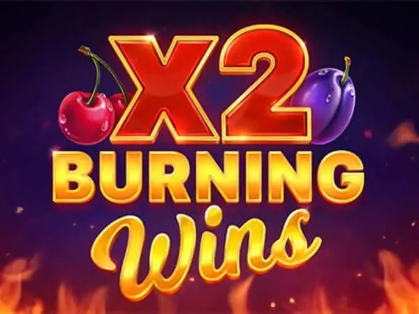 Burning Wins x2 Logo