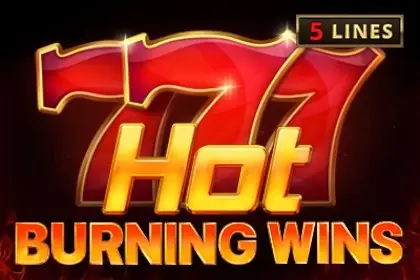 Hot Burning Wins Logo
