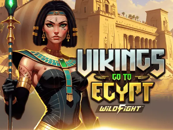 Vikings go to Egypt Wild FIght Logo