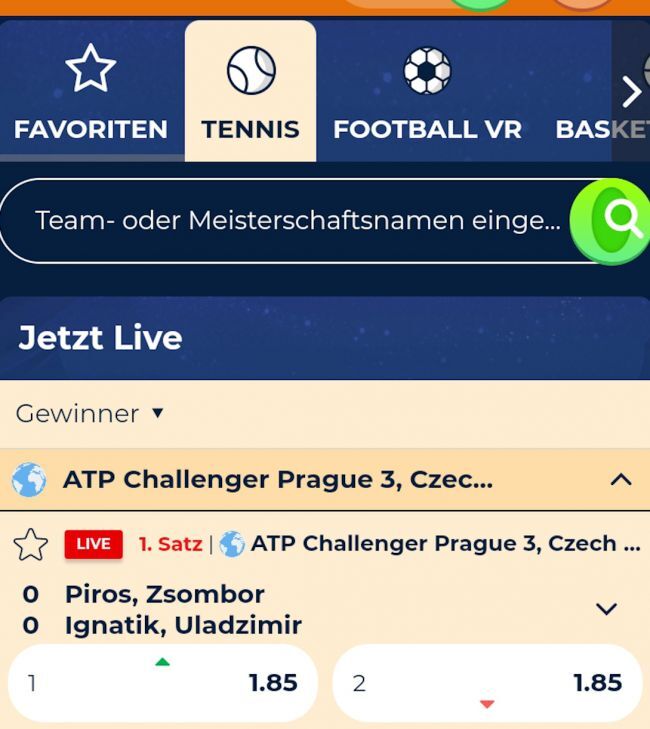 Wazamba Livewetten