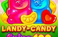 Landy-Candy Spins 100 Logo