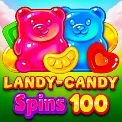 Landy-Candy Spins 100 Logo