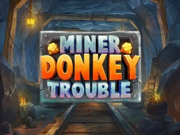 Miner Donkey Trouble Logo