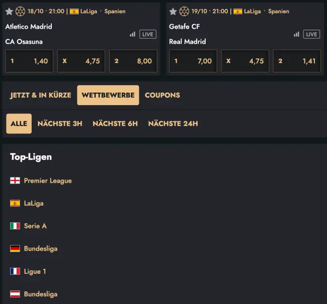 Herospin Sportwetten Test