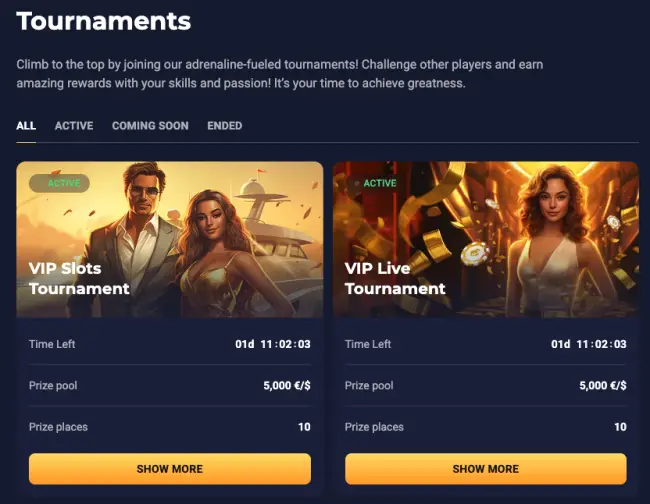Joo Casino Tournaments