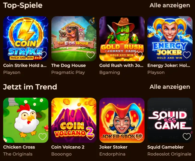 RodeoSlot Casino Test