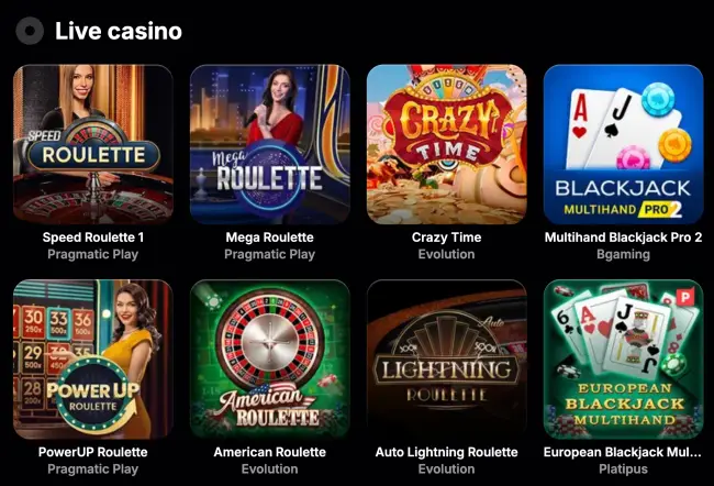 NV Live Casino