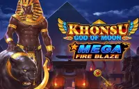 Khonsu God of Moon: Mega Fire Blaze Logo