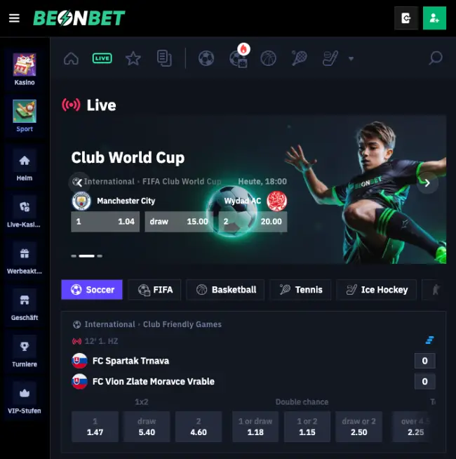 Beonbet Sport
