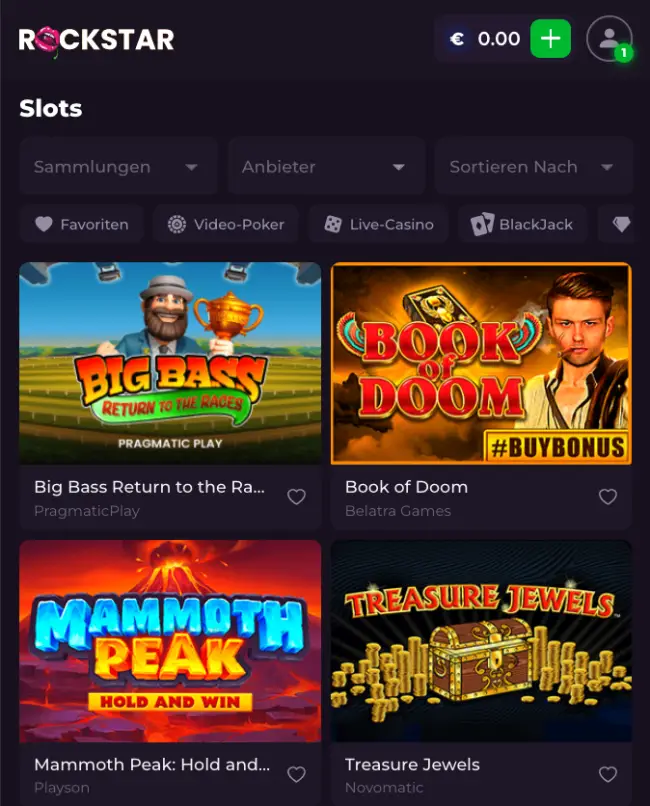 Rockstar Casino Test