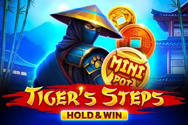 Tiger's Steps Hold & Win Logo